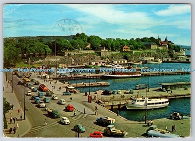 L342569 Oslo Norwegen Der Hafen Mittet 1962