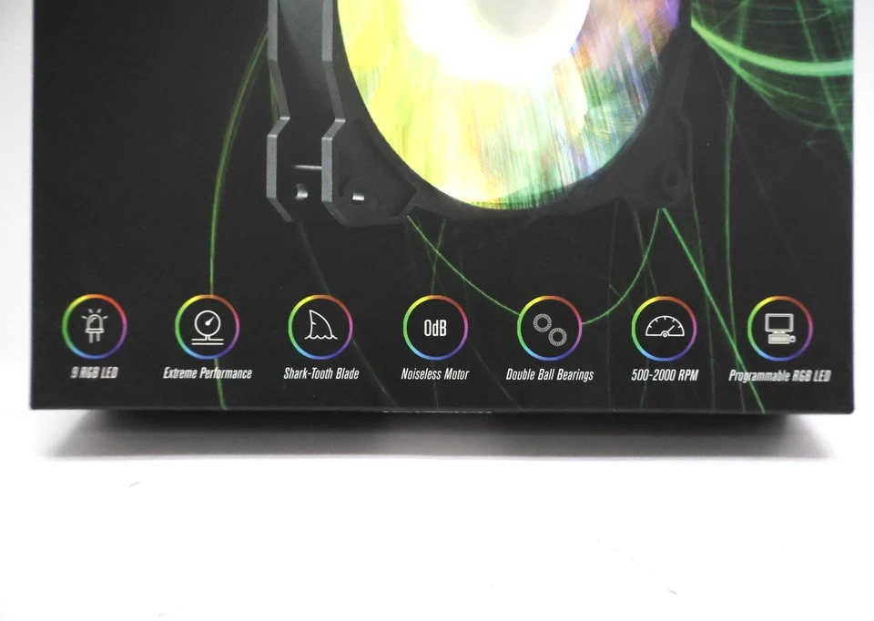 New Gelid Radiant-D 120mm Extreme Performance RGB Fan - Image 2 of 4