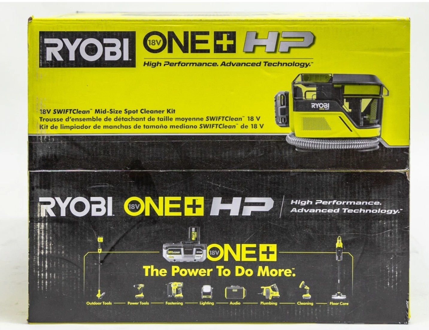 Ryobi 18V ONE+ HP SWIFTClean Mid-Size Spot Cleaner Kit- PBLHV704 (NEW) Tool Only