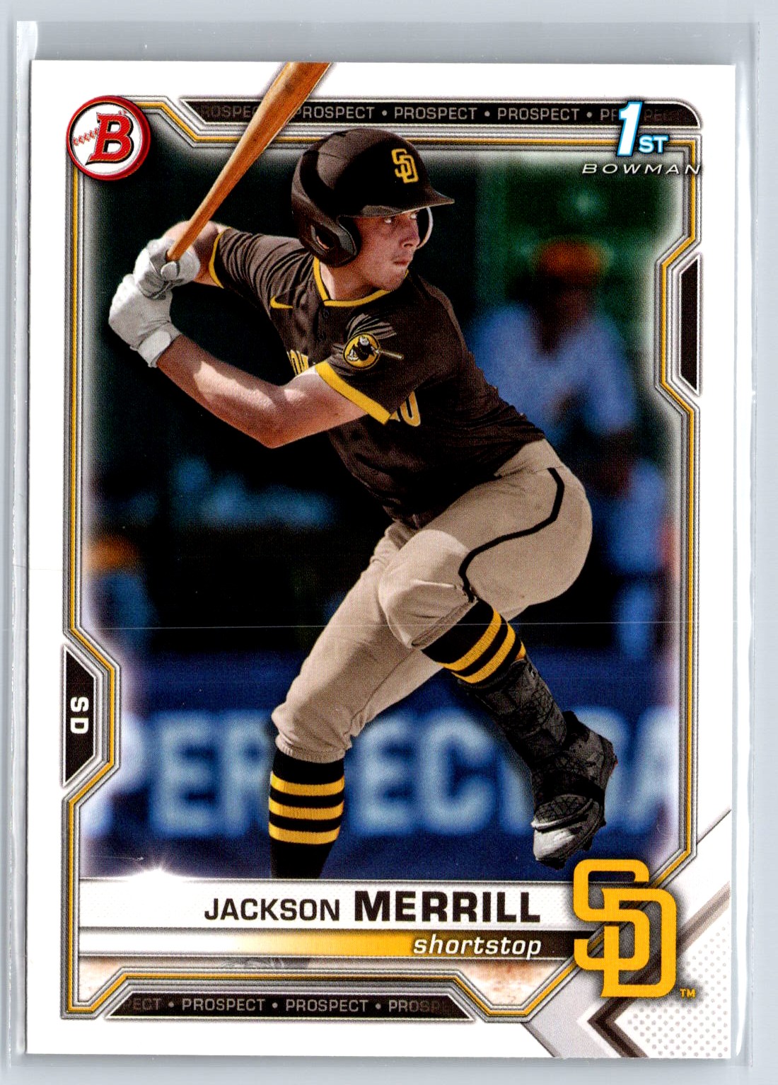 Jackson Merrill 2021 Bowman Draft #BD-119
