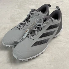 Adidas Adizero Instinct MD Softball Cleats Womens Size 12.5 Gray NEW