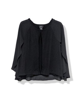 Women DKNY Shirt Black Viscose M