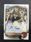 2025-26 Bowman U Chrome 1st Bowman JT Toppin Chrome Prospect Autograph