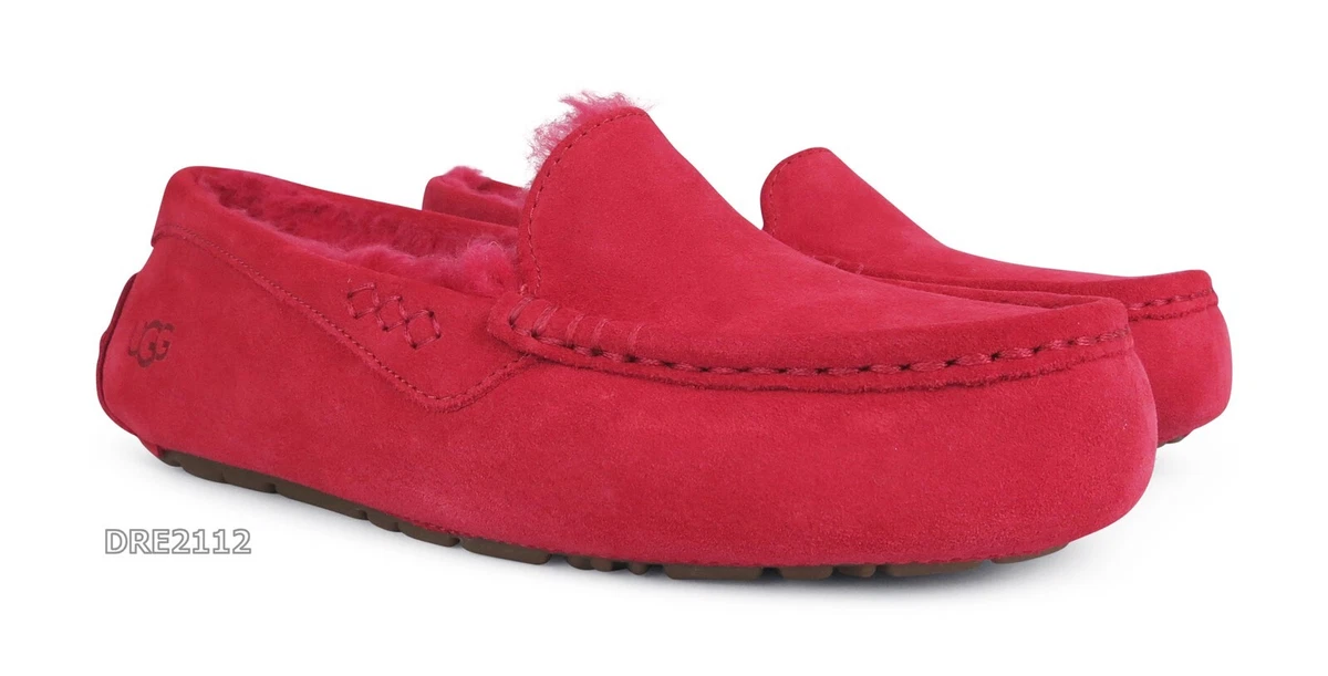 ugg ansley samba red