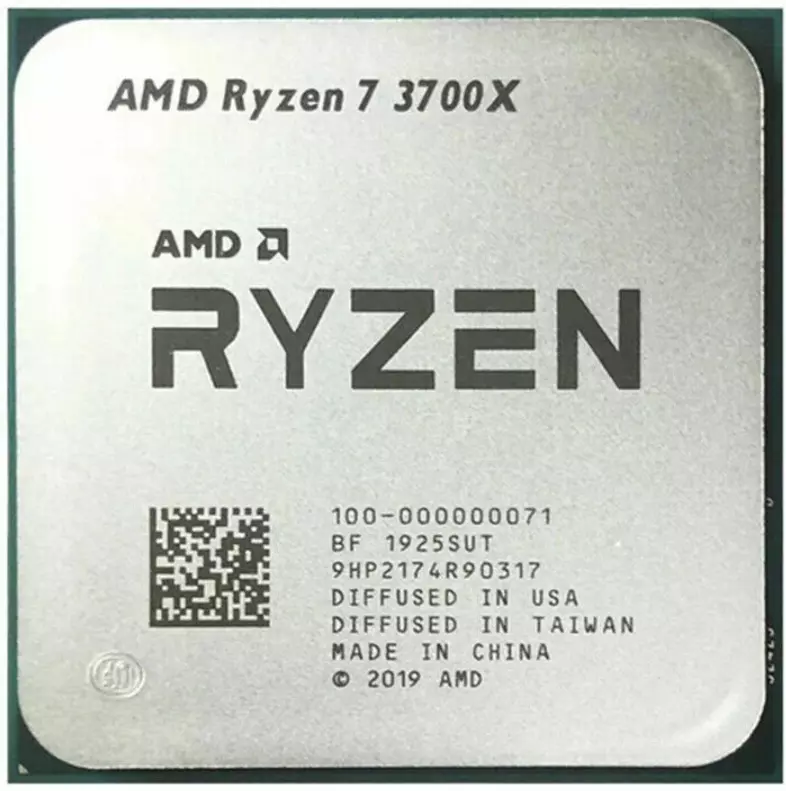 AMD Ryzen 7 3700X 3.6GHz 8Core 16Thr 32MB 65W AM4 CPU Processor R7