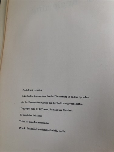 Regierung (1931) B Traven 1. Deutsche Ausgabe Dschungelroman - Bild 4 von 4