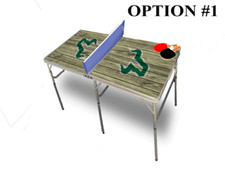 University Of South Florida Portable Table Tennis Ping Pong Folding Table w/Acce