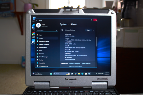 Panasonic Toughbook CF-31 MK5 i5-5300U New 1TB SSD New 16GB RAM Touch 10 Hours - Picture 11 of 19