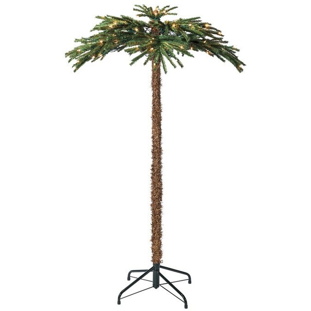CHRISTMAS TREE 5' CUPID CASHMERE PRELIT URN TREE(100 CLEAR LIGHTS) for