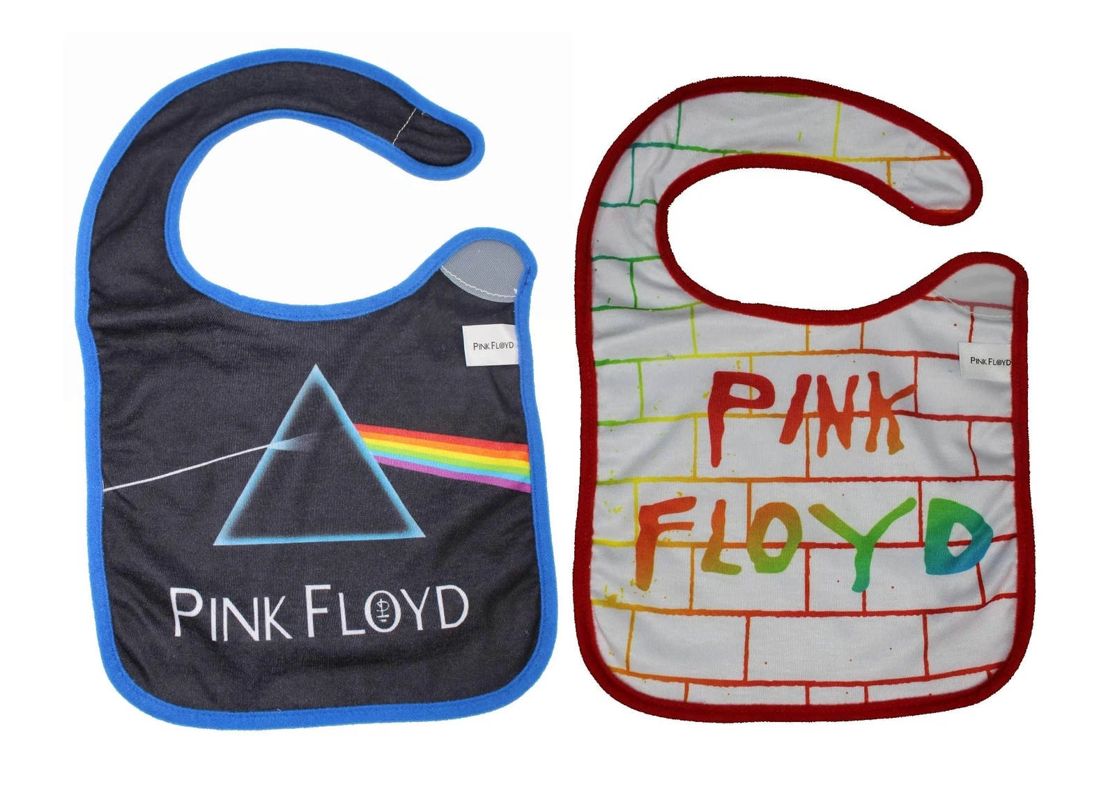2 Pack Daphyl Baby Bibs Super Soft Durable Large Machine Washable Designs