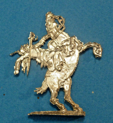 Plats d'étain - Zinnfiguren - Flat tin : 12 cavaliers fin du 19ème