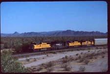 Original Rail Slide - UP Union Pacific 4379+ Shawmut AZ 6-23-2003