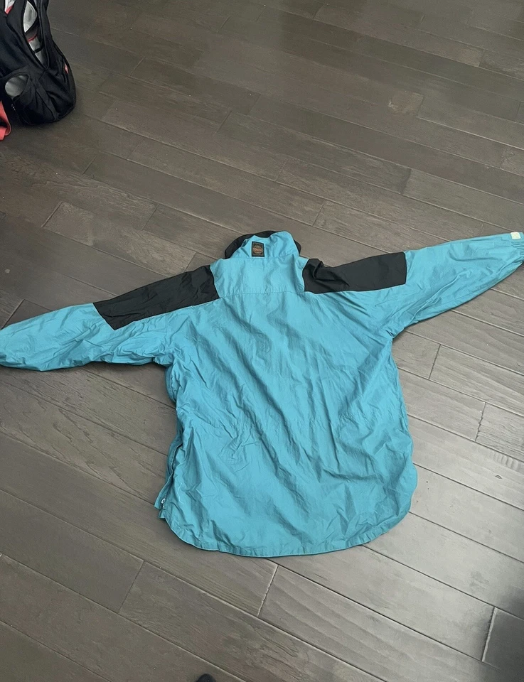 Chaqueta de hombre vintage años 90 Meridian exterior bloque de color media cremallera talla XL Foto 4 de 4