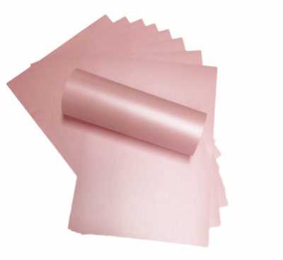 20 A4 BLÜTENBLÄTTER ROSA PAPIER WANDERER MAJESTÄTISCH PERLMUTT/BEIDSEITIG SCHIMMERND 120SM