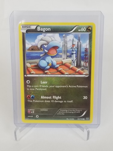 Bagon Basic Hp 60 Dragon #55/108 Pokemon 2015 Card