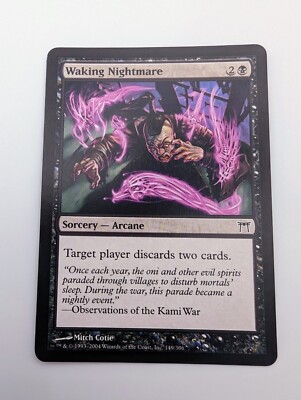 Magic the Gathering WAKING NIGHTMARE Champions of Kamigawa MTG
