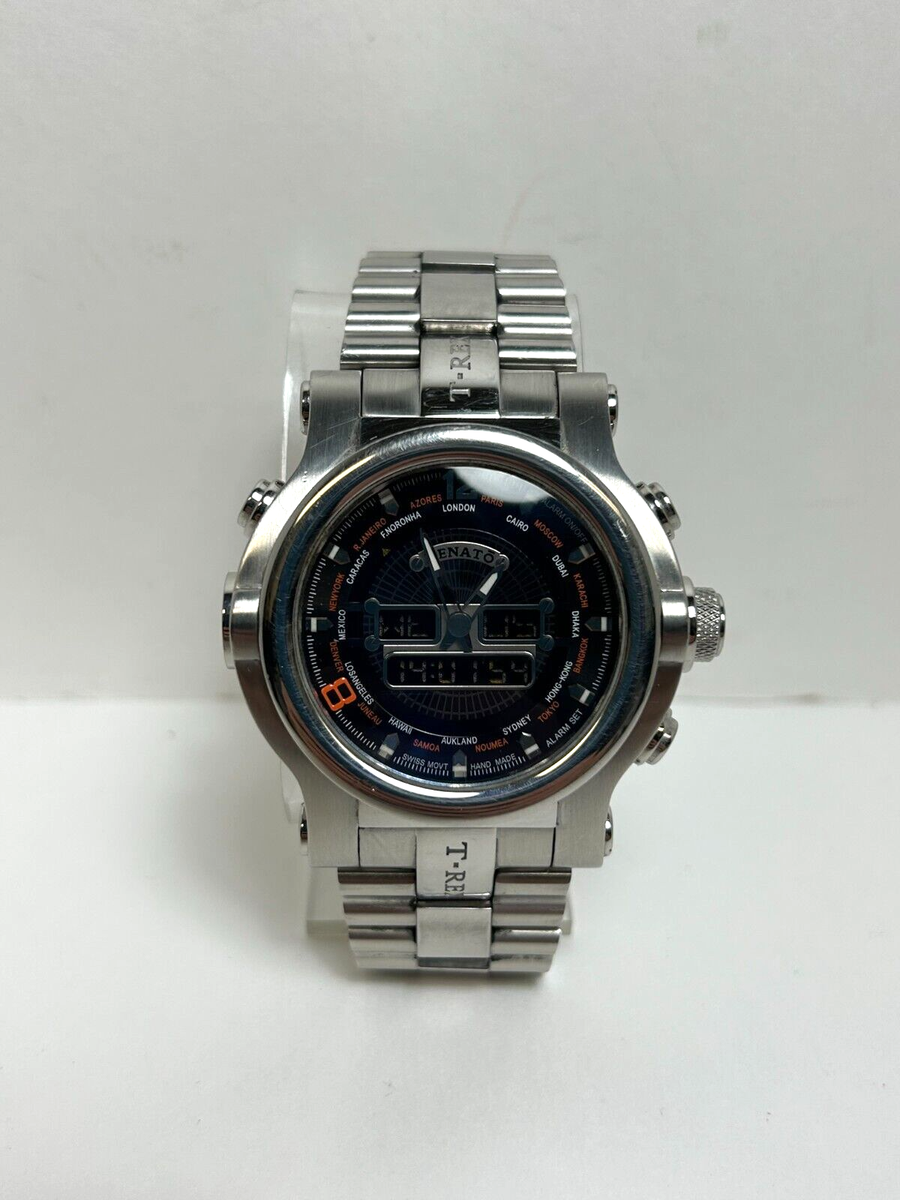 Renato T-Rex Watch Limited Edition 56/60 Ana-Digi ISA 9003-7301 | eBay
