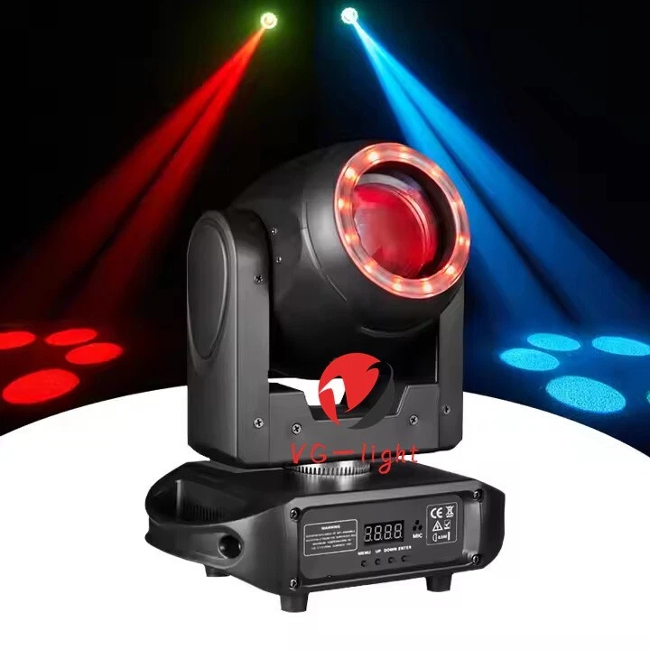 Moving Head Stage Lighting DJ Party Light 100W RGBW LED DMX Beam Disco Lights - Image 4 of 4