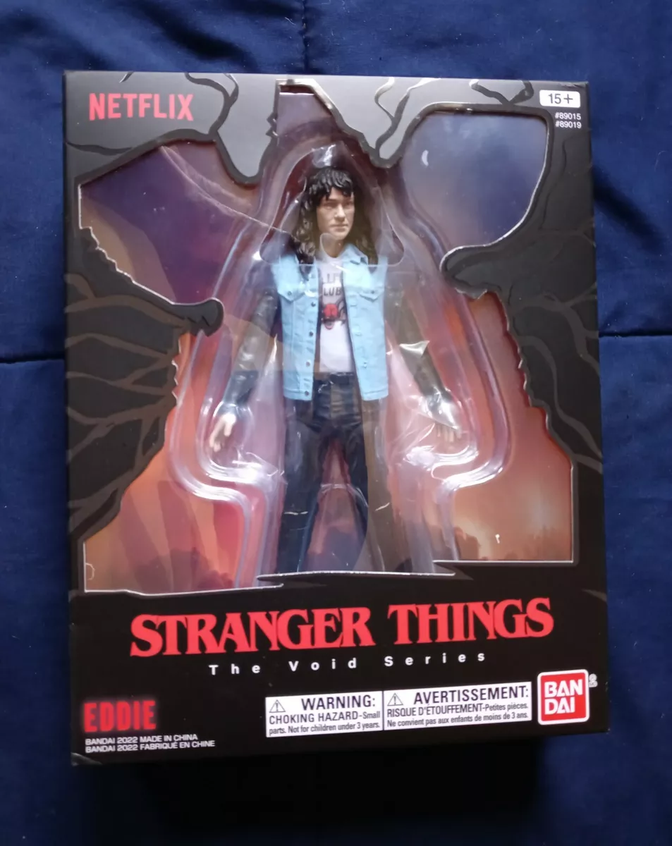 STRANGER THINGS Eddie Munson Figure NETFLIX Season 4 The Void Series BANDAI  New