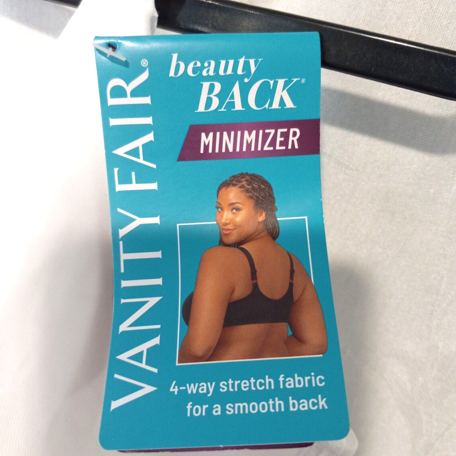 Vanity Fair Bra 42DD Beauty Back Minimizer #76080 White Underwire NWT MSRP $50