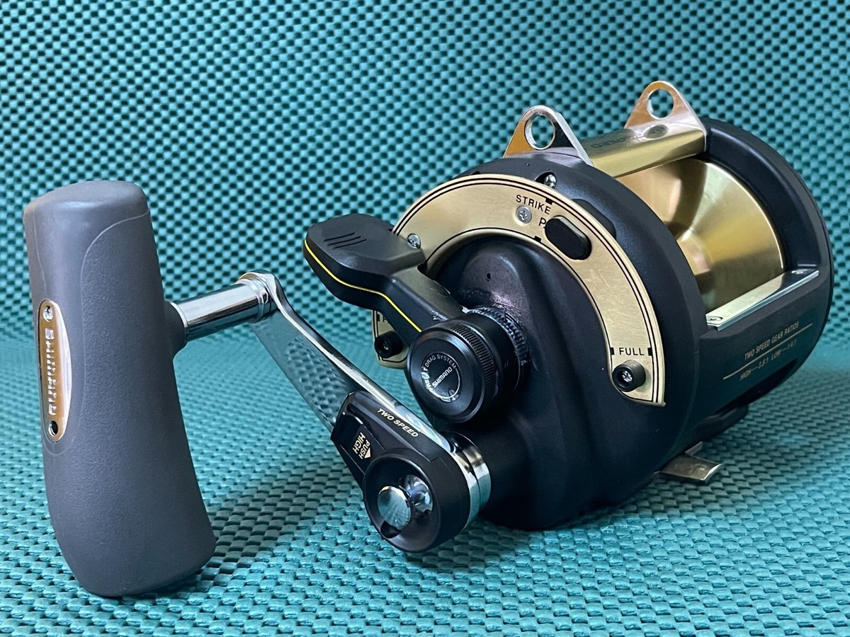 SHIMANO TLD-2SPEED リール Shimano TLD II A 2-Speed Lever Drag Reels - J&H Tackle