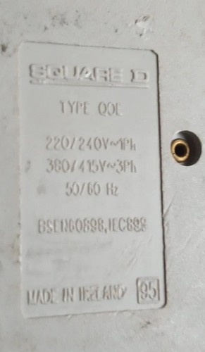 Square D Type QOE - B6A MCB 6000 - Picture 3 of 12