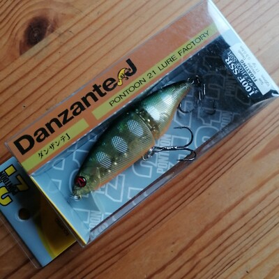Pontoon-21 Danzante J Fishing Lure J100FSSR 810 MI Chartreuse Yamame Tiger.Japan