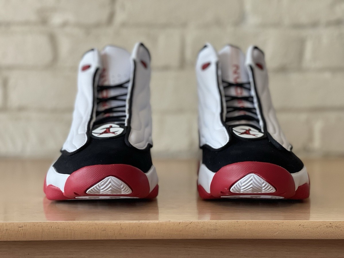 %Size 10.5 Men 2020 Nike Air Jordan Pro Strong Chicago DC8418-101 / AJ1 Nike Air Jordan Pro Strong Chicago White Gym Red Black  main image 3