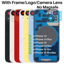 Rear Cover Back Glass Replacement Big Hole Lot For iPhone 14 15Plus 14 15Pro Max