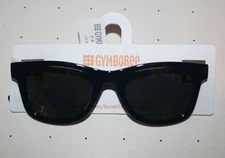 New Gymboree Boys 4 year & Up Sunglasses Dark Navy Turquoise Wave Frame Plastic