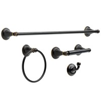 Delta Faucet Windemere 4-piece Bath Hardware Set Oil Rubbed Bronze on sale Delta Faucet Windemere 4-piece Bath Hardware Set Oil Rubbed Bronze on sale