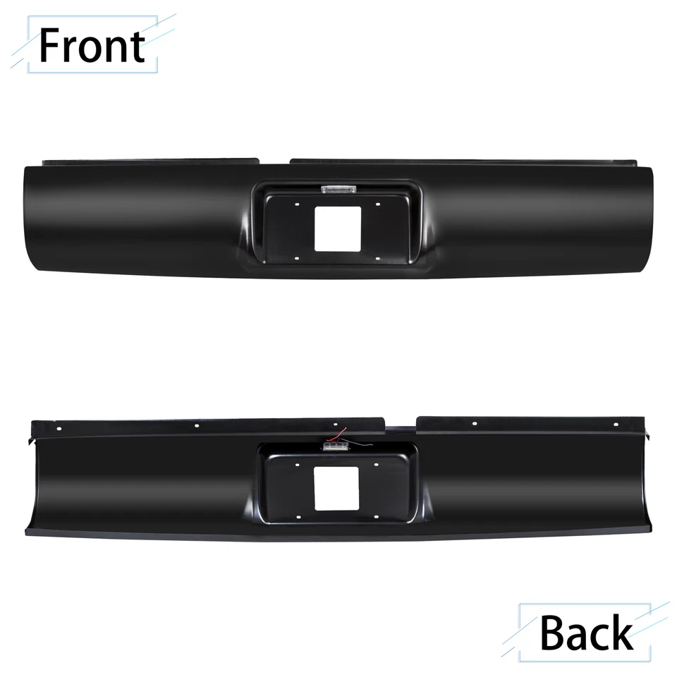 Parachoques trasero enrollable con lámpara de licencia LED para Chevy GMC S10 Sonoma 1994-2003 Foto 4 de 4