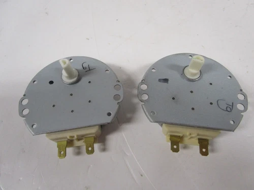 GE Microwave Turntable Motor,  2.8W  (SET OF 2)  WB26X10226  6549W1S013H  ASMN