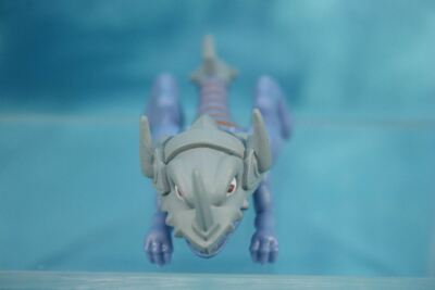 デジモンミニ DIGIMON XROS WARS グレイモンブルー　未使用新品 Used] Digimon Mini Xros Wars Greymon Blue in Box Bandai Japan 2010