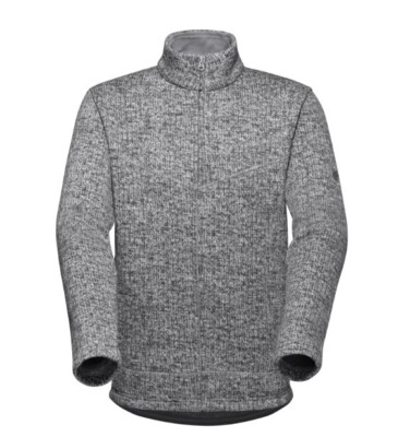 Mammut Chamuera ML Jacket Men weiche Fleecejacke für Herren granit