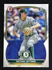 Nathan Dettmer 1st Bowman 2023 Bowman Draft # BD-146