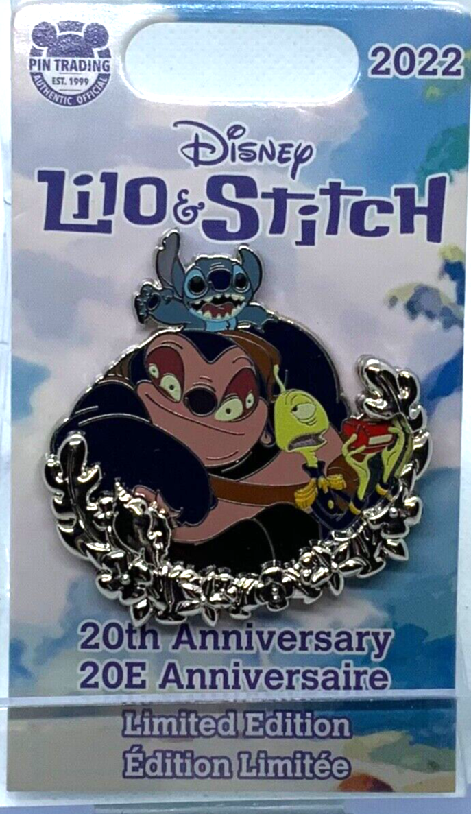 Disney 2022 Lilo & Stitch 20th Anniversary With Jumba and