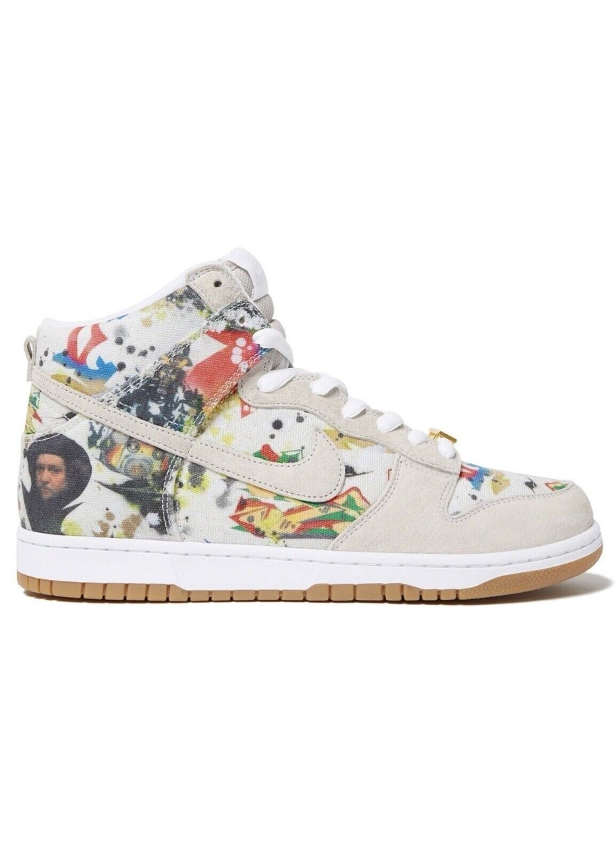 Size 7.5 - Nike SB Dunk High x Supreme Rammellzee FD8779100