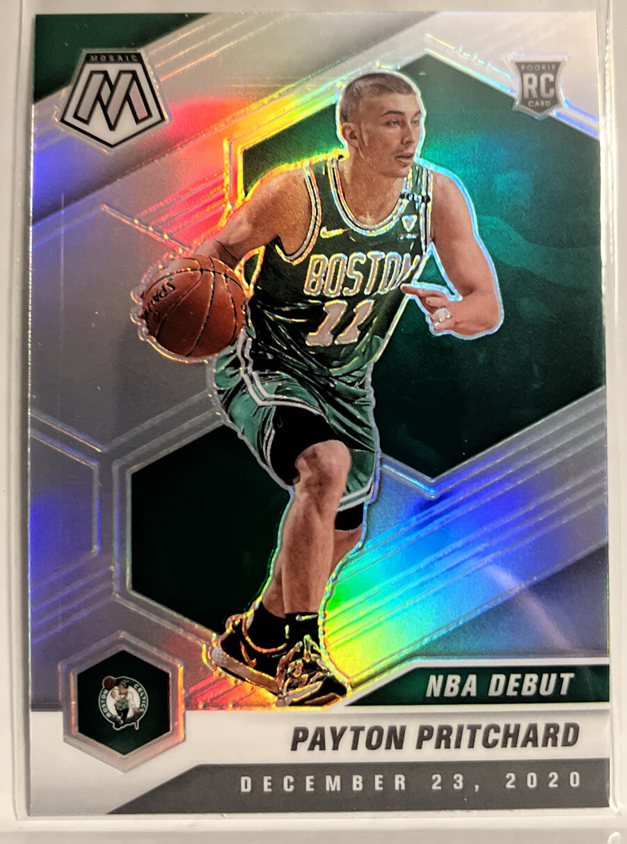 Payton Pritchard 2020-21 Prizm Silver Prizm Rookie Card #269 Boston Celtics