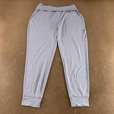 Old Navy Womens Jogger Heathered Gray Mid Rise Pockets Pull On M New