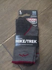 DARN TOUGH HIKE/TREK LIGHT HIKER MICRO CREW SOCKS IN TAUPE  SIZE MEDIUM