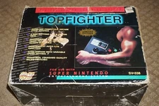Topfighter Arcade Stick Controller (Super Nintendo SNES) Complete in Box CIB