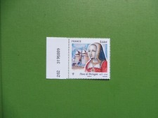 2014 FRANCE  Y&T N° 4834 ANNE DE BRETAGNE BORD DE FEUILLE  TTB