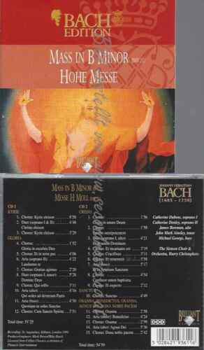 CD-Bach Edition: Mass in B-Minor/Hohe Messe - Afbeelding 1 van 1