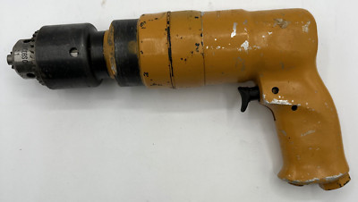 Ingersoll Rand Multi-Vane Pneumatic Aviation Drill 18 Jacobs Chuck 32B 1550 RPM