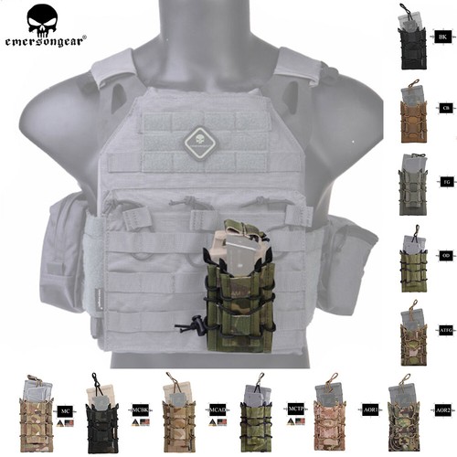 Porte-chargeur Tactique Emerson 5.56 – MOLLE, Ceinture, Pour Chasse, Neuf