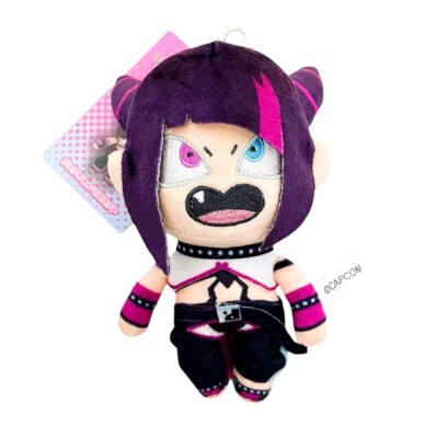 Street Fighter 6 Ganbare Juri-chan Plush Mascot Chain Capcom Store Limited JP