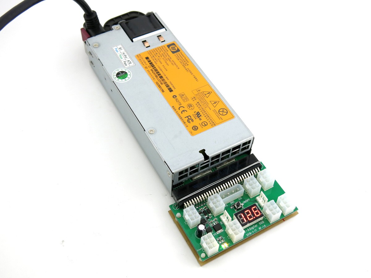 850w 80 Plus Gold Kit De Fuente De Alimentación 1400W Platinum Para Minería  De Criptomonedas - 220-240V, Con 12 Cables PCIE Amd Placa Base