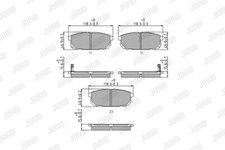 Kits de frein Toyota CRESSIDA