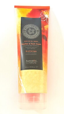 Tweak'd by Nature Peaches & Fresh Cream Cleansing Hair Treatment 10.58 oz